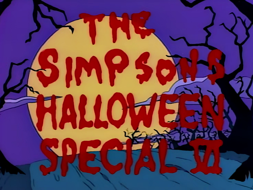 Simpsons Treehouse Of Horror Vi Video