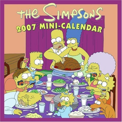 The Simpsons 2007 MiniCalendar