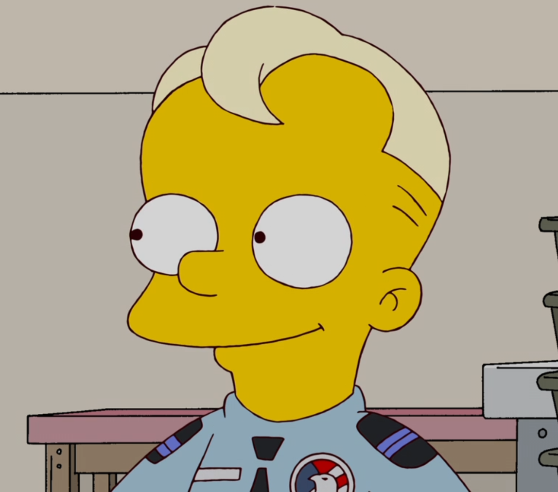 Springfield Airport Security Guard - Wikisimpsons, The Simpsons Wiki