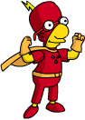 Tapped Out Radioactive Milhouse Stand Up to Bullies.png