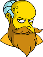 Tapped Out New God Mr. Burns Icon - Annoyed.png