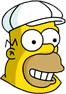 Tapped Out King-Size Homer Icon - Happy.png
