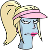 Tapped Out Stephanie Brockman Icon - Freezing Annoyed.png