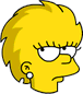 Tapped Out President Lisa Icon - Annoyed.png