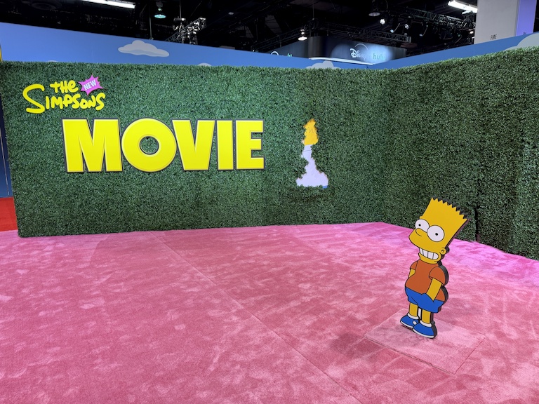 File:The New Simpsons Movie floor D23.jpg