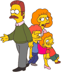 Hot Momma Annie Hughes Iron Giant Porn - Ned Flanders - Wikisimpsons, the Simpsons Wiki