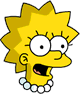 Tapped Out Lisa Icon - Surprised.png