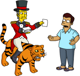 File:Tapped Out Ding-A-Ling Ringmaster Promote the Circus.png