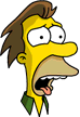 Tapped Out Lenny Icon - Grossed Out.png