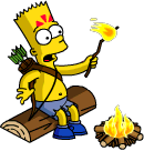 Tapped Out Kamp Bart Roast Marshmallows.png