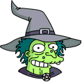 Tapped Out Witch Icon - Happy.png