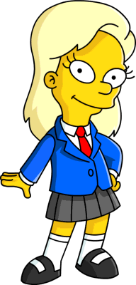 the simpsons characters girls