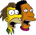 Tapped Out Lenny and Carl Icon - Shout.png