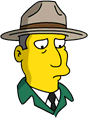 Tapped Out Park Ranger Johnson Icon - Sad.png