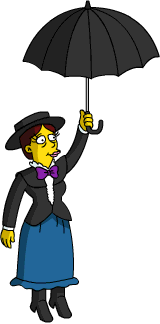 Tapped Out Shary Bobbins Fly on her Umbrella.png