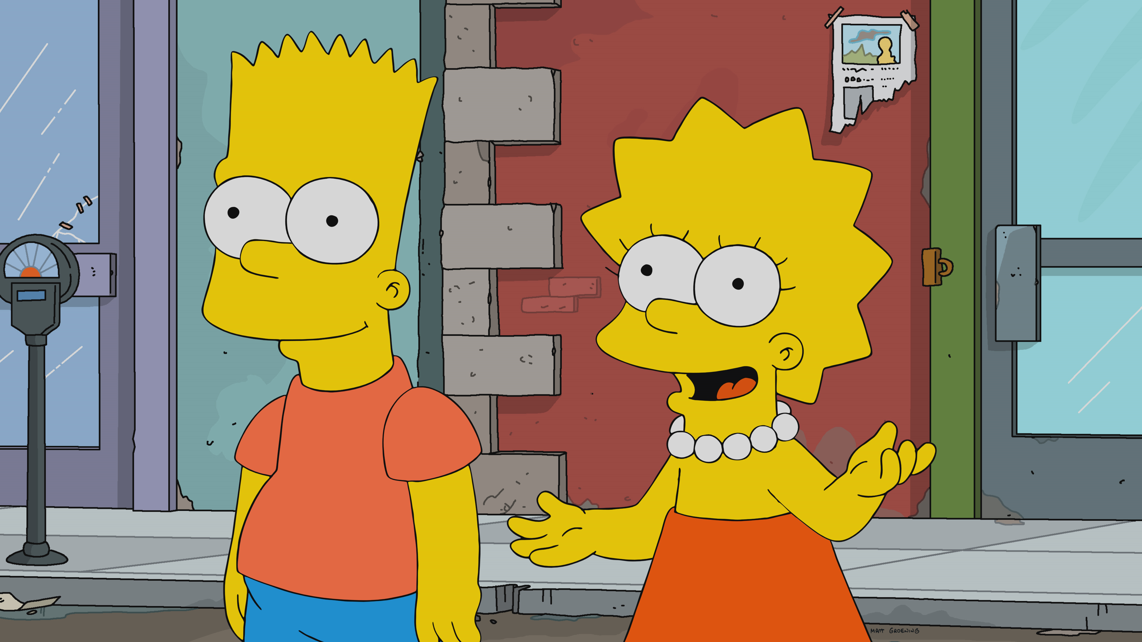Джан барт. Джон Шварцвелдер симпсоны. Bart and Lisa Simpson.