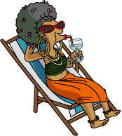Tapped Out Voodoo Queen Enjoy a Day Off.png