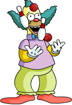 Tapped Out Krusty Promote a New Product.png