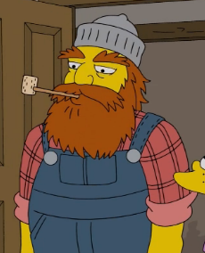 French-Canadian mountain man - Wikisimpsons, the Simpsons Wiki