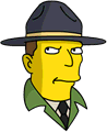 Tapped Out Park Ranger Icon - Annoyed.png