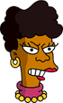 Tapped Out Bernice Hibbert Icon - Angry.png