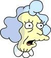 Tapped Out Alice Glick Icon - Confused.png