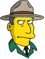 Tapped Out Park Ranger Johnson Icon - Annoyed.png