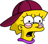 Tapped Out Cool Lisa Icon - Shocked.png