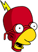Tapped Out Radioactive Milhouse Icon - Excited.png