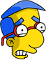 Tapped Out Milhouse Icon - Scared.png