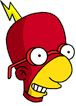 Tapped Out Radioactive Milhouse Icon - Happy.png