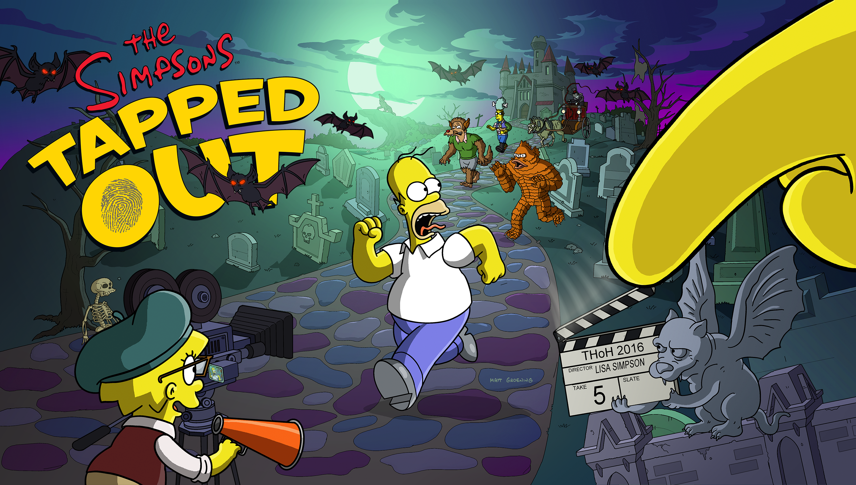 Гомер город. Спрингфилд (симпсоны). The Simpsons: tapped out игра. Симпсоны Хэллоуин.