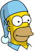 Tapped Out Homer Icon - Night Cap.png