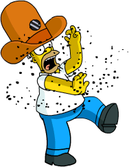 Tapped Out Camera Hat Homer Get Chased by Bees.png