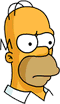 Tapped Out Future Homer Icon - Serious.png