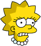 Tapped Out Lisa Icon - Worried.png