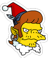 Tapped Out Santa Snake Icon.png