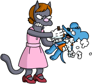 Tapped Out Mrs. Scratchy Scratch Out Her Itchy Aggression.png