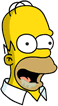 Tapped Out Homer Icon - Excited Drool.png
