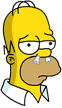 Tapped Out Homer Icon - Nosebleed.png