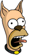Tapped Out Homer Dog Icon - Ahh.png