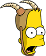 Tapped Out Bart Icon - Antlers Surprised.png