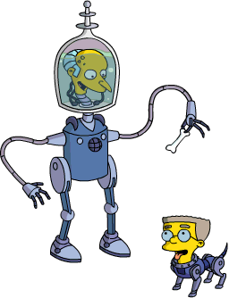 Tapped Out Robo Burns Play with Puppy Dog Smithers.png