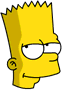 Tapped Out Bart Icon - Smug.png