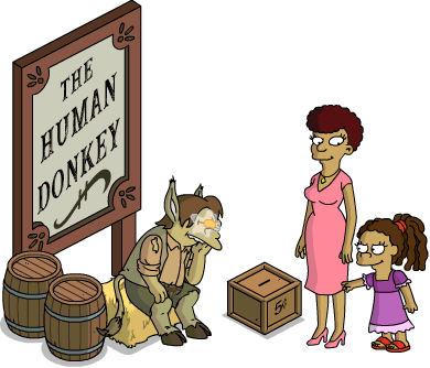 File:Tapped Out The Human Donkey Lose All Respect for Himself.png