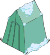 Tapped Out Camping Tent Snow covered.png