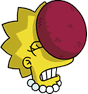 Tapped Out Lisa Icon - Hit With Ball.png