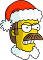 Tapped Out Santa Flanders Icon - Angry.png