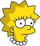 Tapped Out Lisa Icon - Confused.png