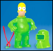 The Simpsons World of Springfield Figurine S10 Exclu Stonecutter Homer Playmates